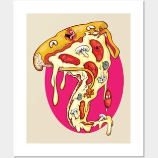 Pizza Pile Up Posters and Art